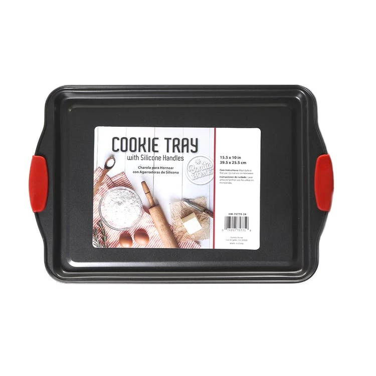 Cookie Trays - Silicone Handles 15.5" 1