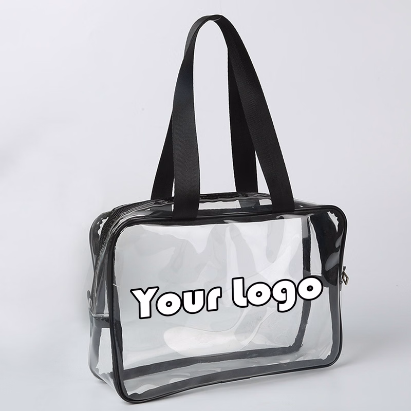 Customizable Clear Toiletry Bag Makeup Bag