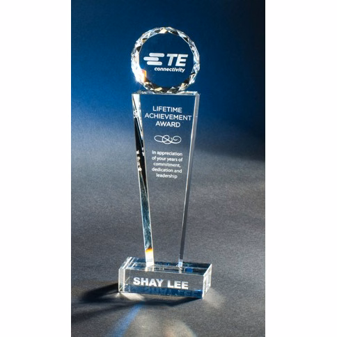 Designer Crystal Providence Award