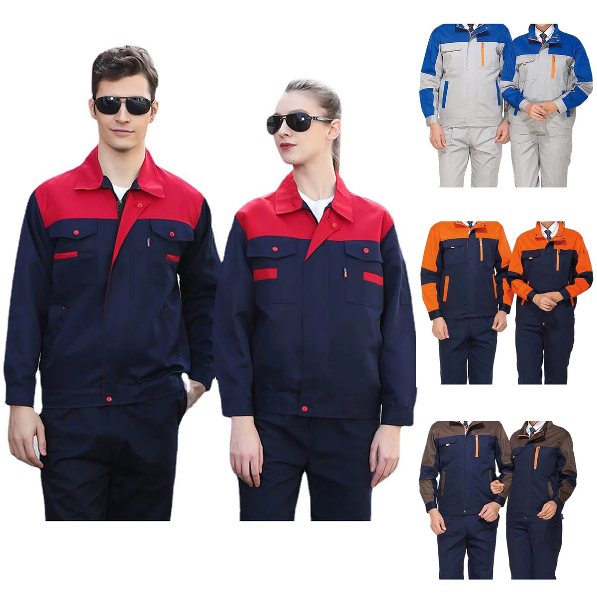 Patchwork Workwear Sets 1