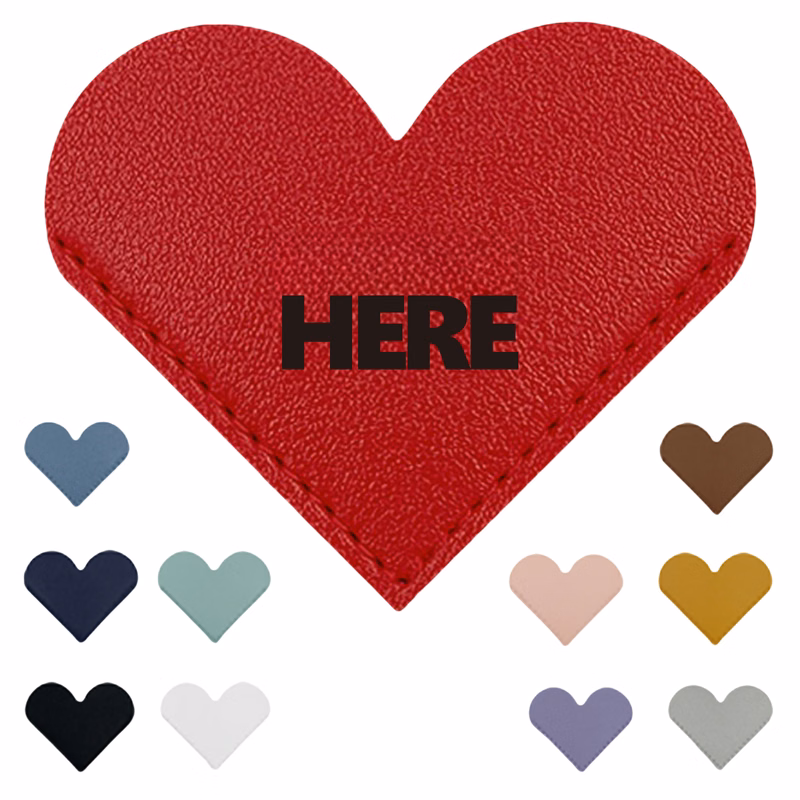 Durable Heart Shape Bookmarks MOQ20