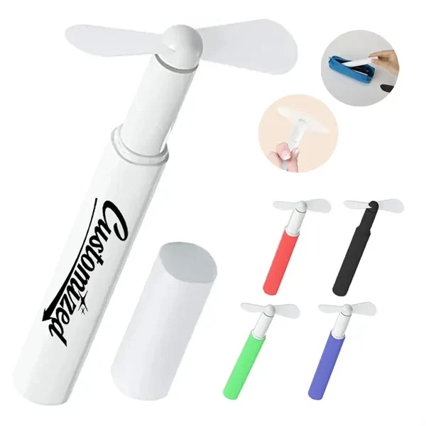 Custom Detachable USB Mini Fan for Portable Cooling — Summer Giveaway & Tech Events 1