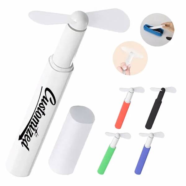 Custom Detachable USB Mini Fan for Portable Cooling — Summer Giveaway & Tech Events