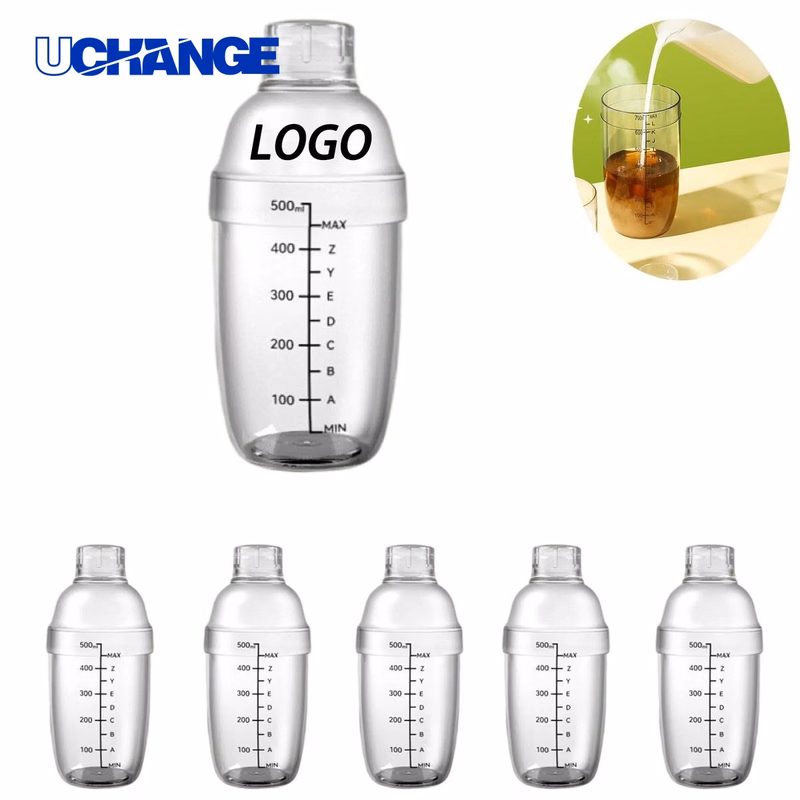 Durable Plastic Protein Shaker Bottle for Fitness & Sports Nutrition