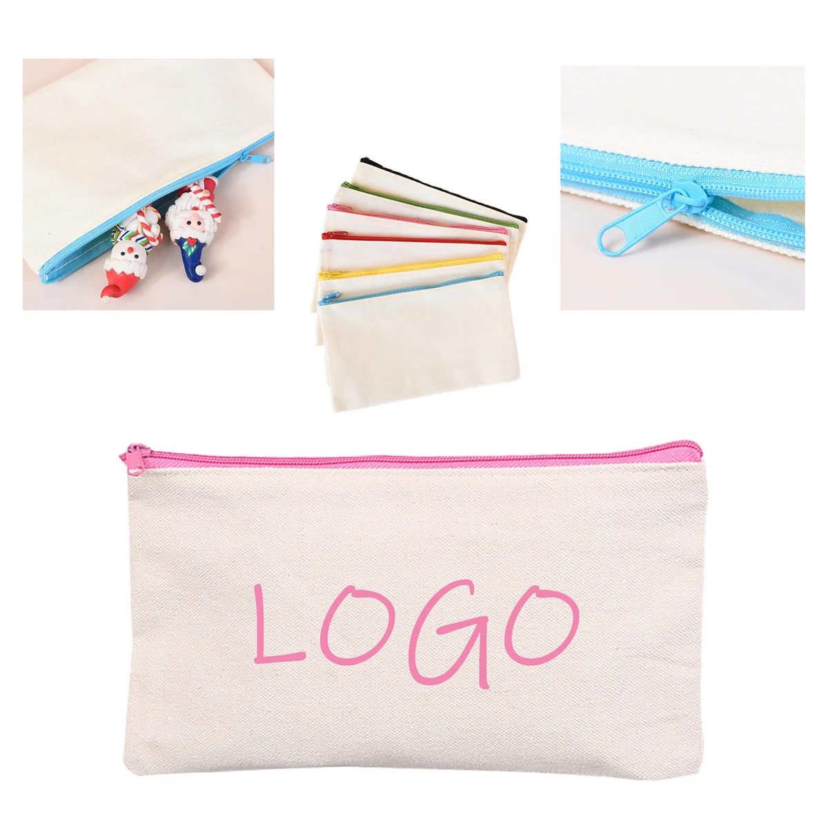 Canvas Pencil Pouch, Multi-Purpose 1