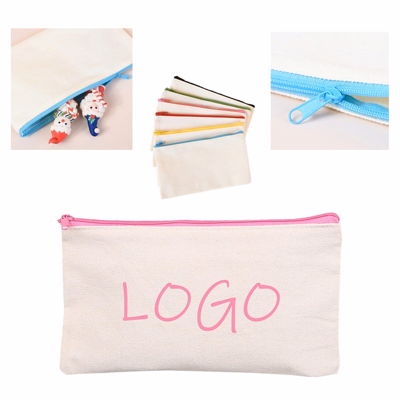 Canvas Pencil Pouch, Multi-Purpose
