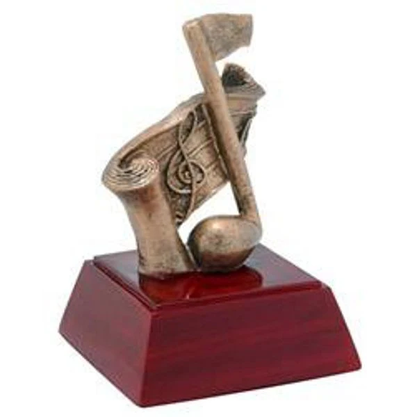 Music Note Resin Sculpture 1
