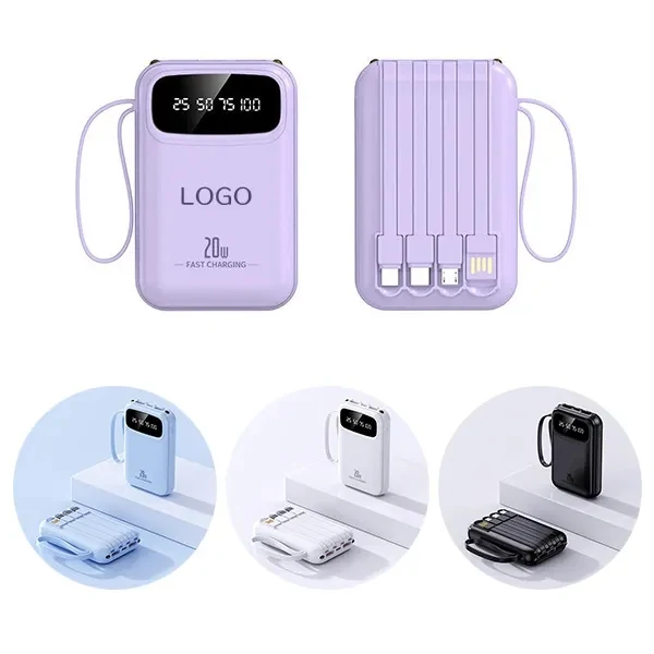 Compact 20,000mAh Power Bank 1