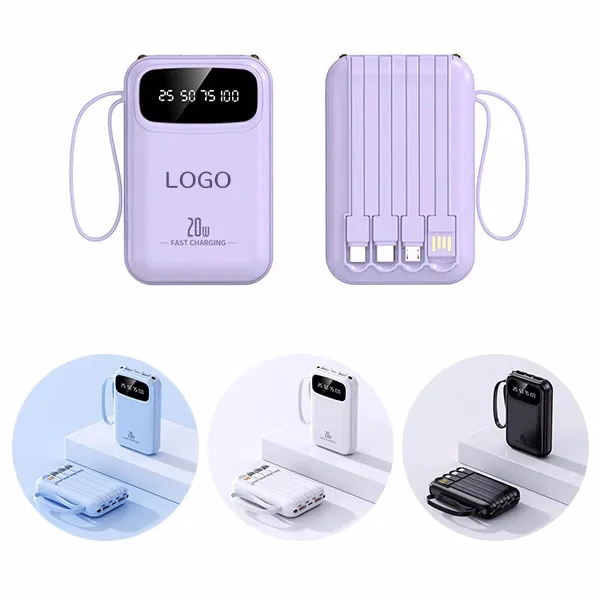 Compact 20,000mAh Power Bank