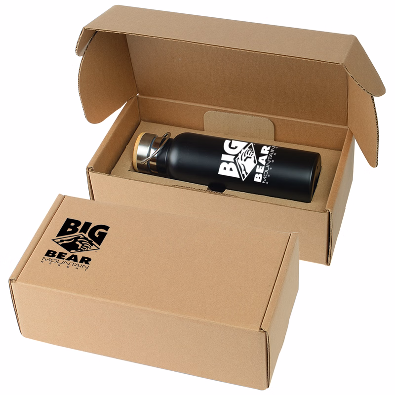 21 Oz. Breckenridge Stainless Steel Bottle w/Gift Box