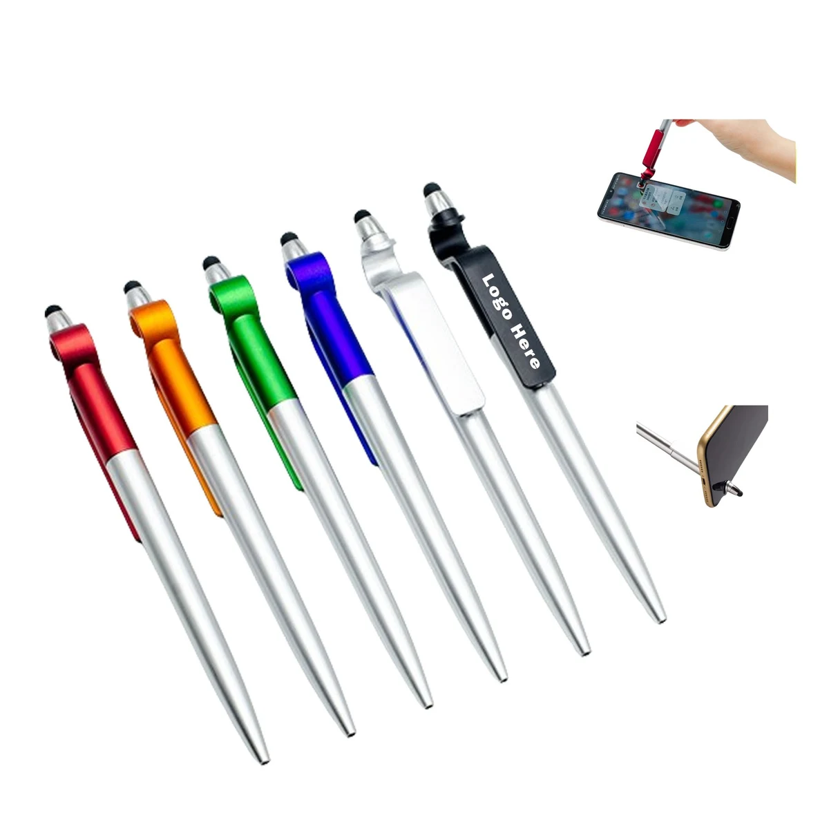 Multifunctional Smartphone Holder Stand Touch Screen Pen 1
