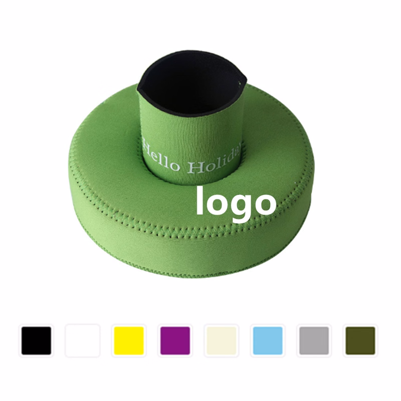 Inflatable Floating Neoprene Can Coolie