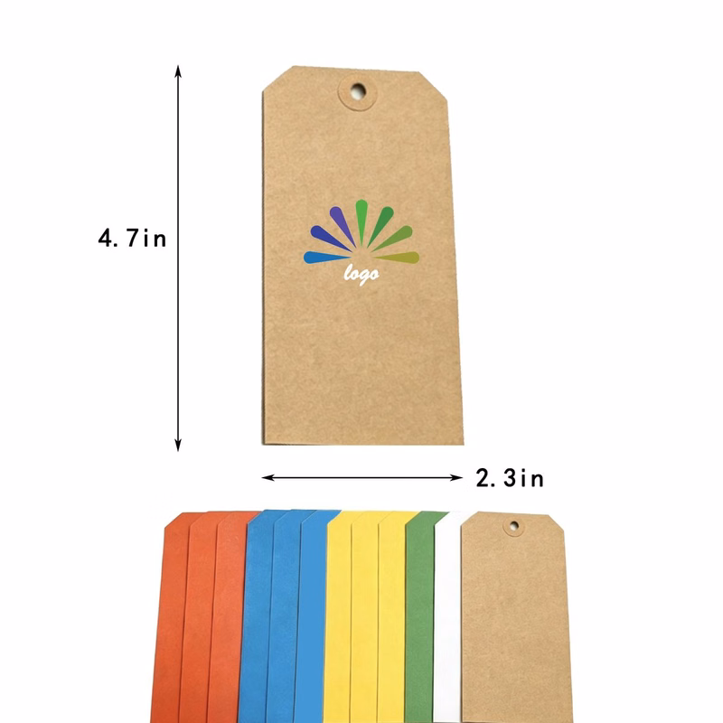 Full Color Custom Manila Paper Hang Tag