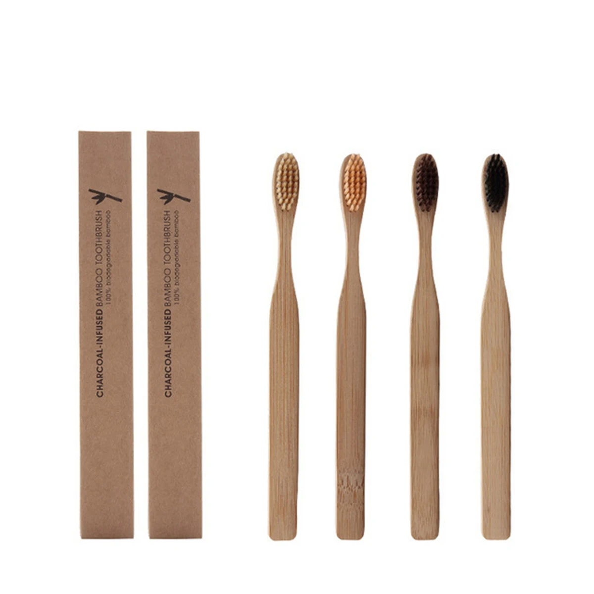 Biodegradable Bamboo Toothbrushes 1
