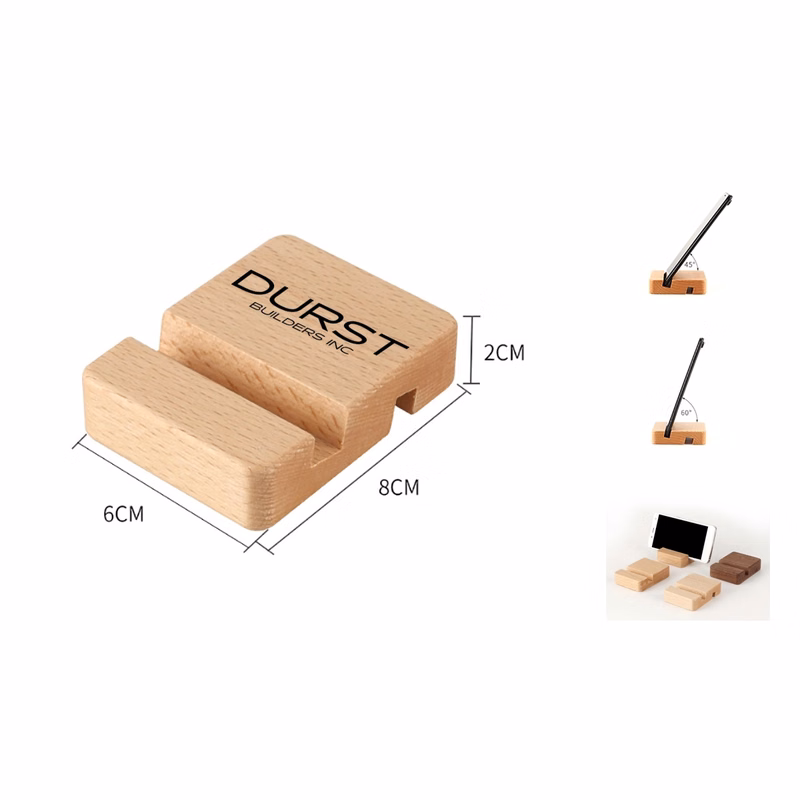 Reusable Wood Mobile Device Holder