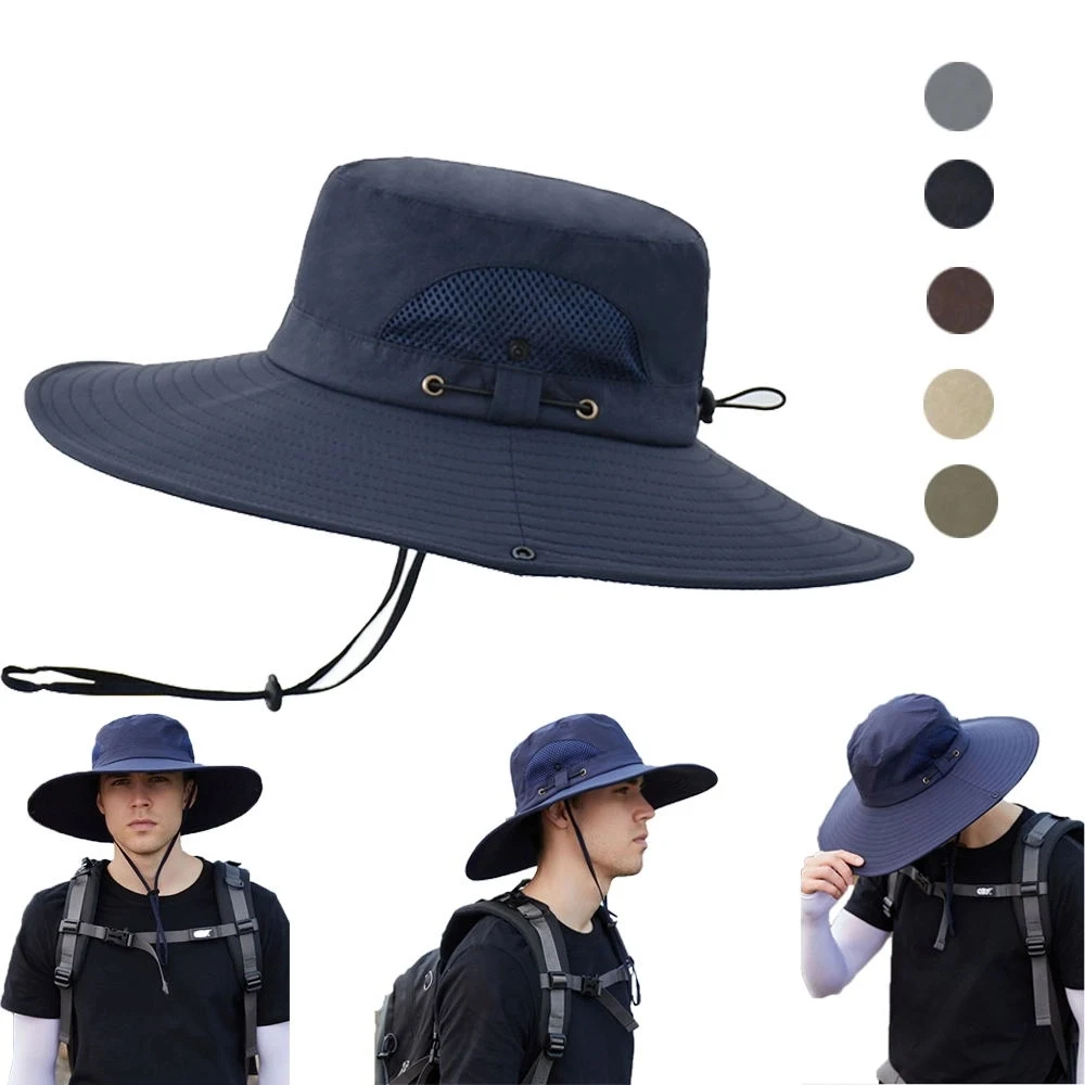 Sun Hat With Large Eaves 1
