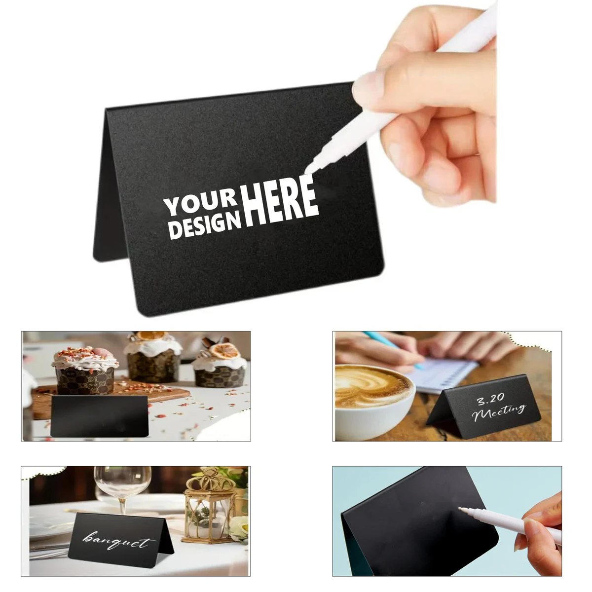 Mini PVC Chalkboard for Menus 1