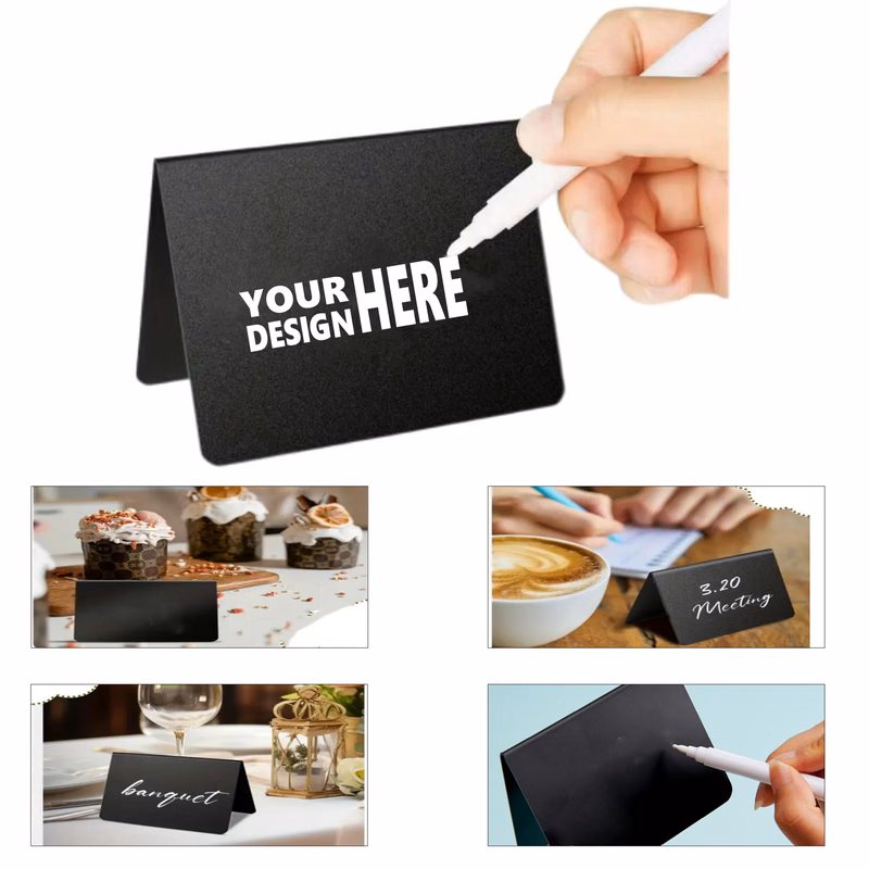 Mini PVC Chalkboard for Menus