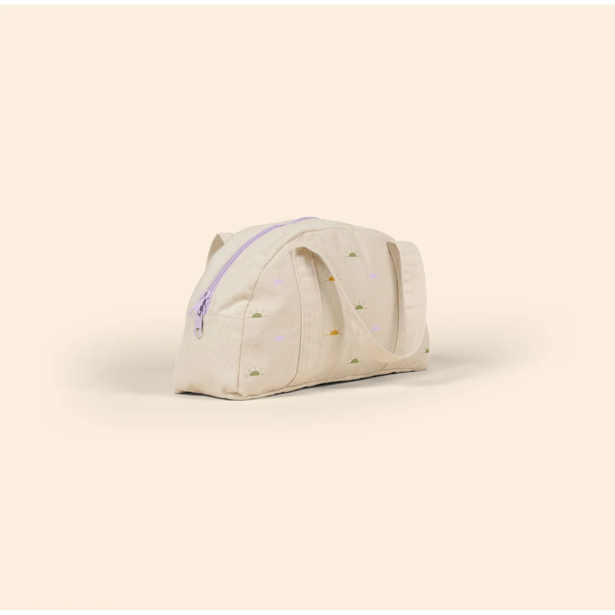 Mini Somewhere Tote - Natural Canvas, custom tote bag with logo imprint 1