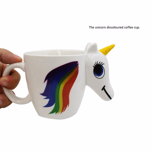 Unicorn Ceramic Color Changing Mug 3D Heat Magic Coffee Cup