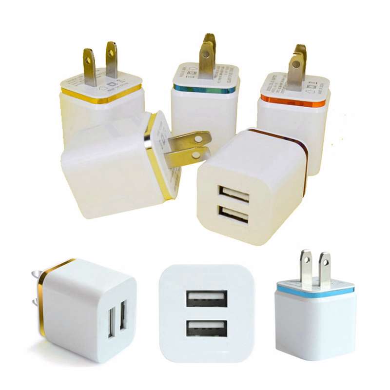 Dual Ports USB Wall Charger Adapter