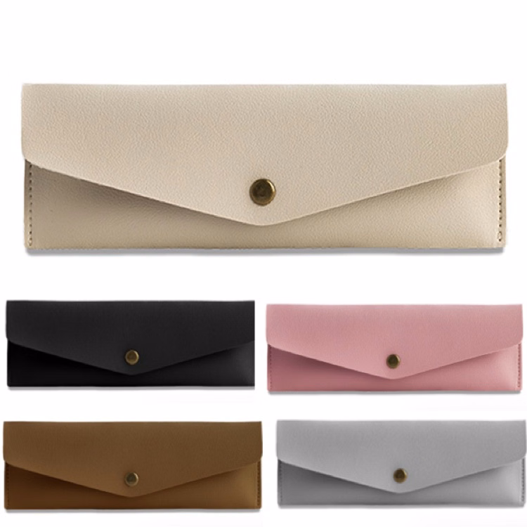 Pu Leather Pencil Pouch Bag
