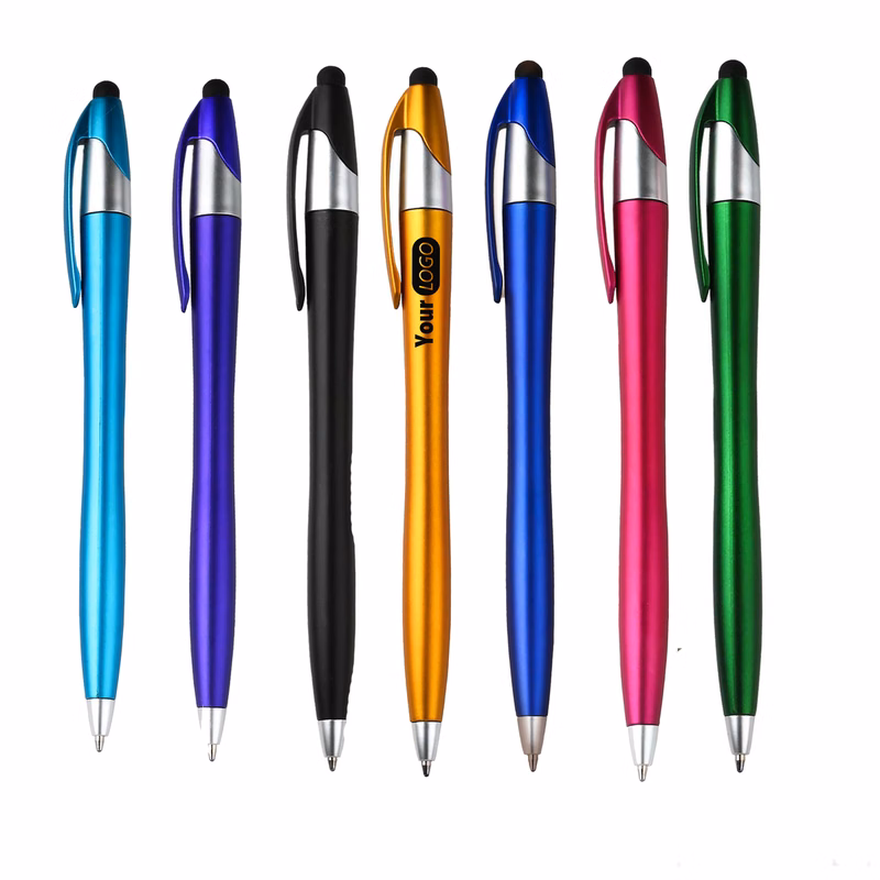 Daily Use Retractable Black Ballpoint Pen