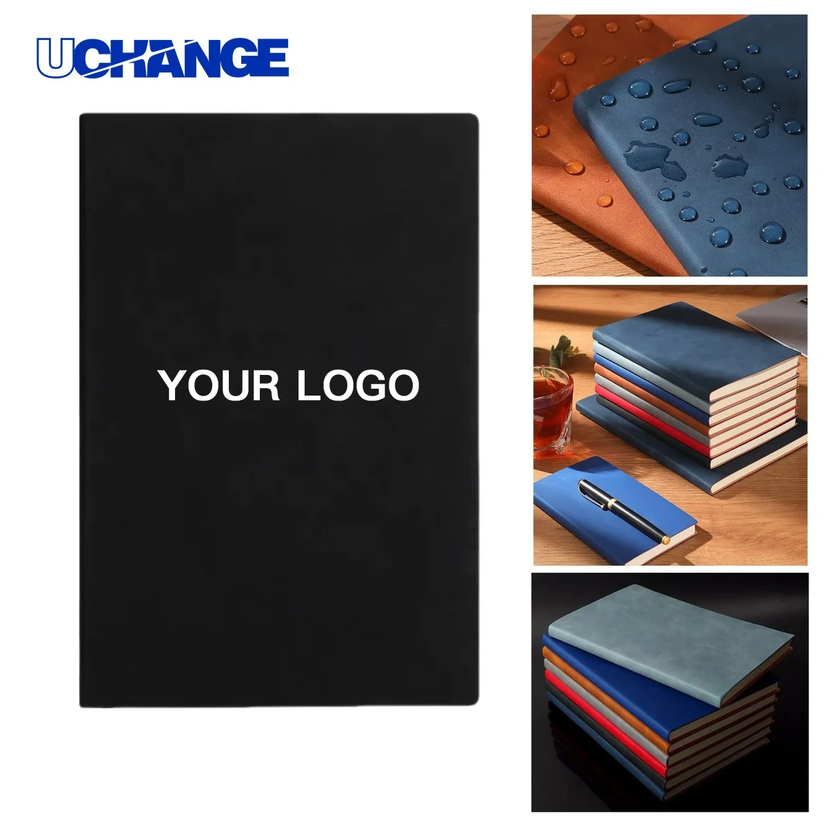 PU Leather Notebook Journal with 200 Lined Pages 1