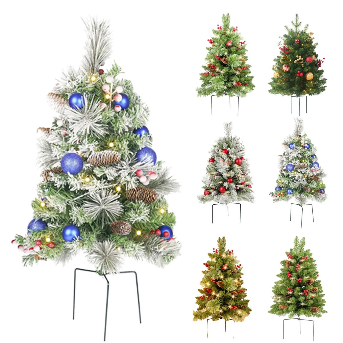 Put Up Christmas Trees To Create A Festive Atmosphere 1