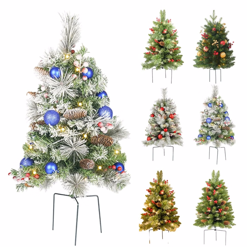 Put Up Christmas Trees To Create A Festive Atmosphere