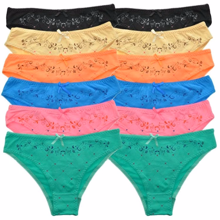 Cotton Bikinis - Assorted Colors S-XL