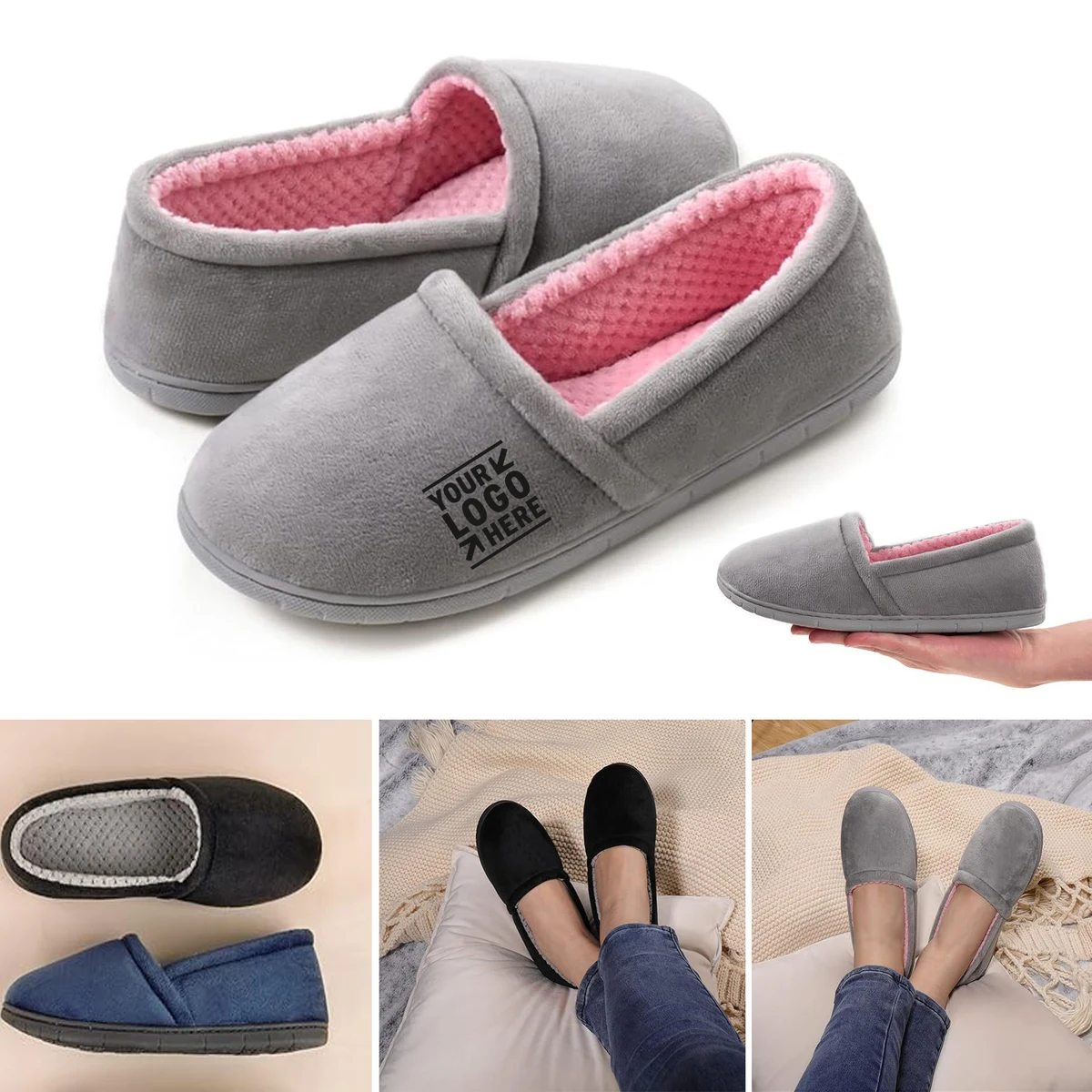 Indoor Outdoor Women's Comfy Lightweight Slippers Non-Slip House Shoes 1