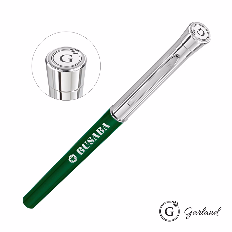 Garland® Monogram Rollerball Pen - Chrome