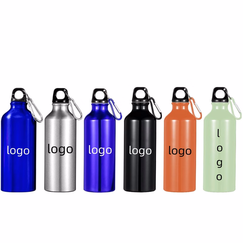 Aluminum Sports Bottle w/Carabiner