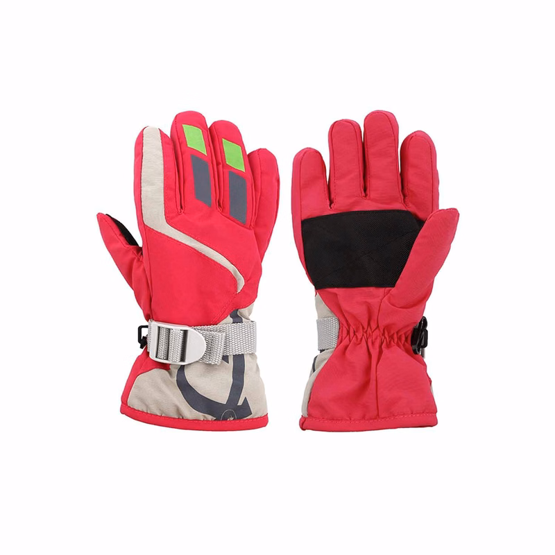 Outdoor children's riding ski gloves