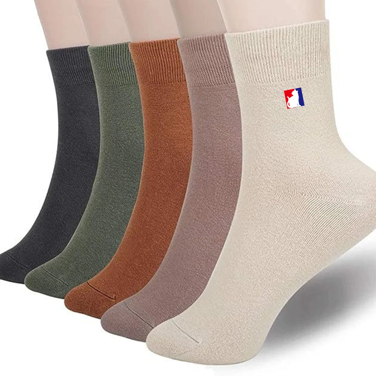 Soft Casual Socks in Cotton Blend Fabric 1