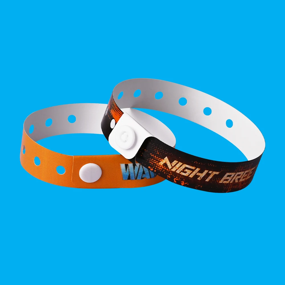 PVC Waterproof Identification Wristband 1