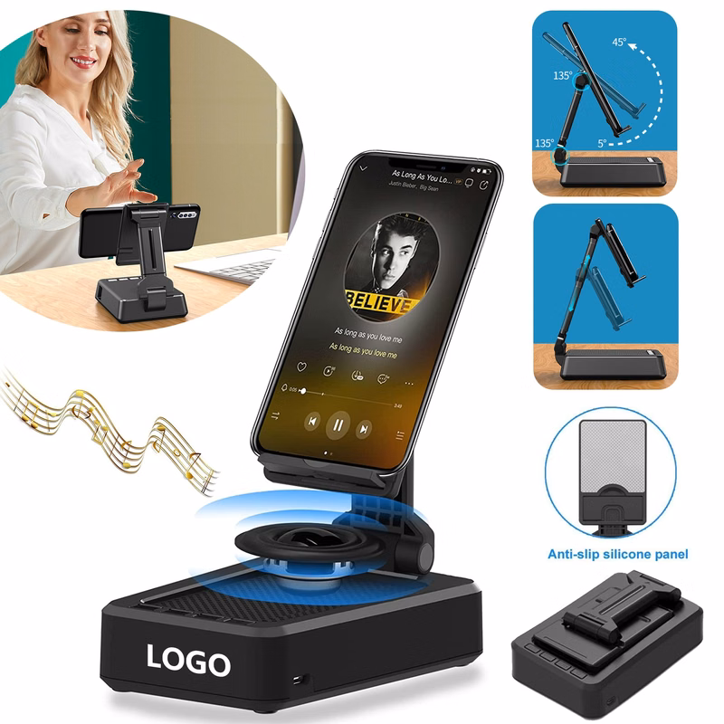 Wireless Speaker Cell Phone Stand