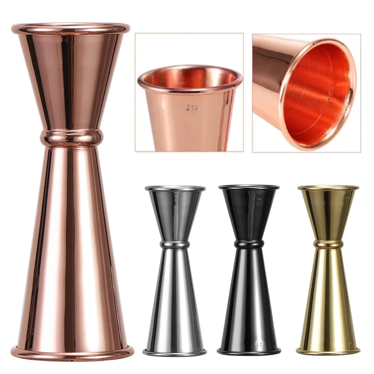 1oz/2oz 30ml/60ml Premium Cocktail Jigger 1