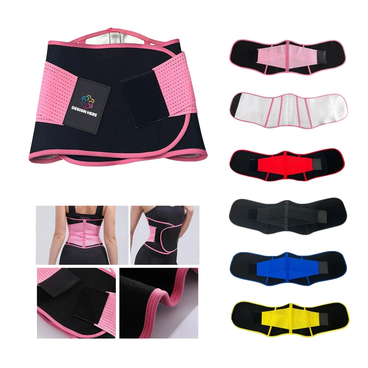 Sports Fitness Waist Training Belt 1
