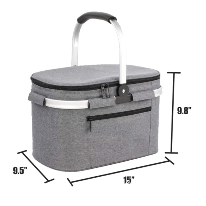 Wholesale Thermal insulation bag Lunch Camping bag,cool bag with hand 1