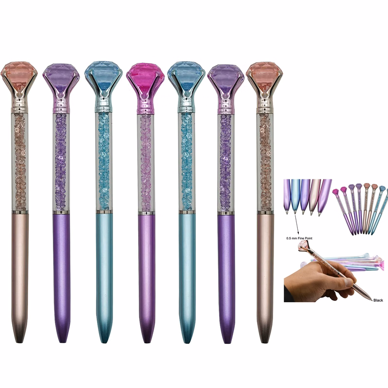 Big Crystal Diamond Ballpoint Pen
