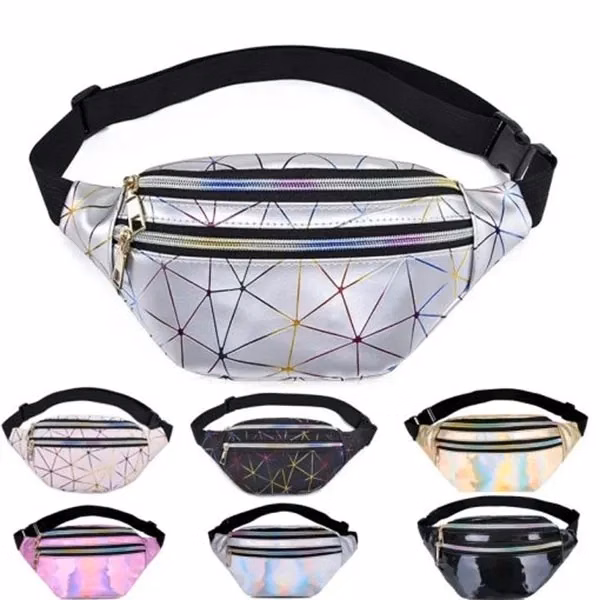 Stylish Custom Geometric Design Fanny Pack