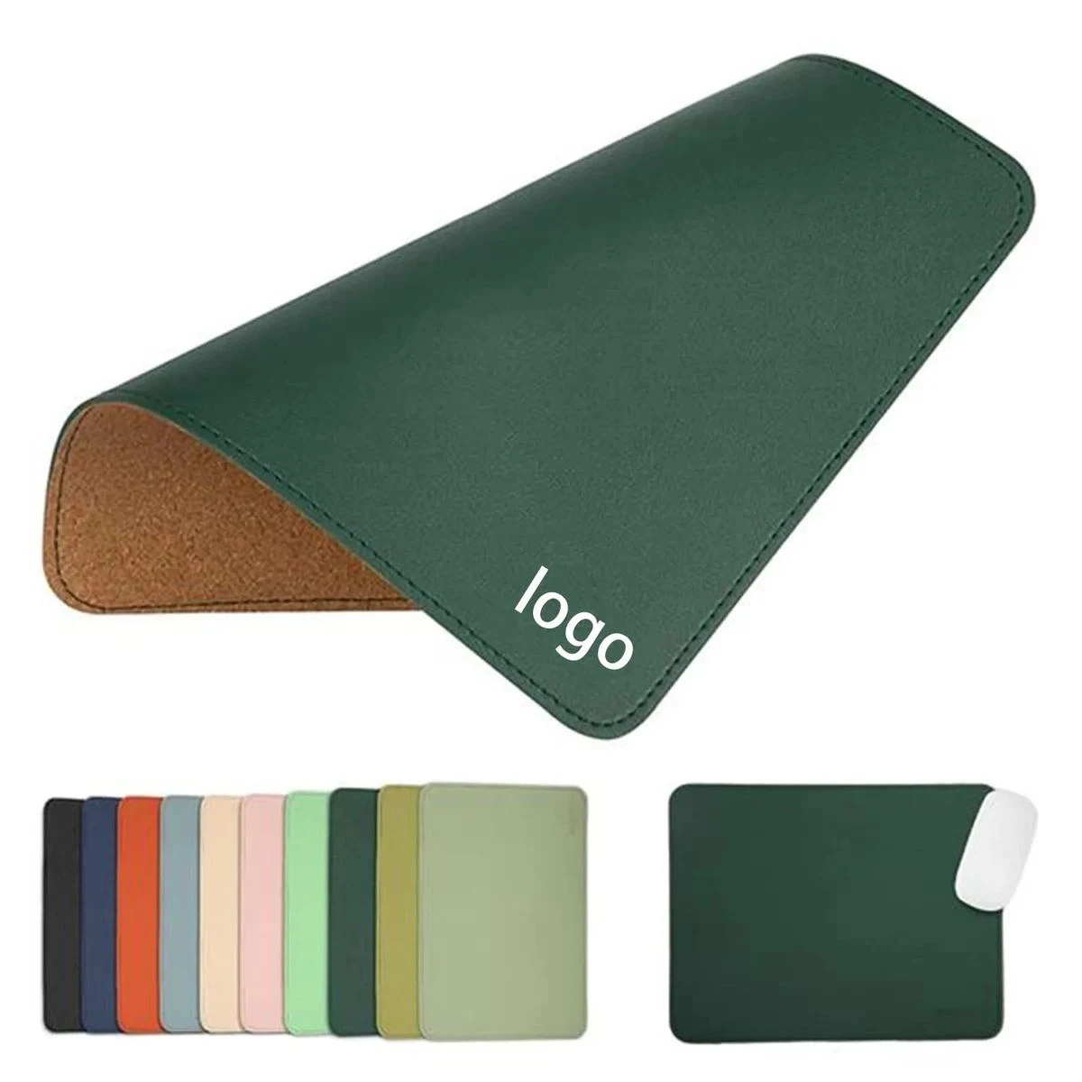 Waterproof Double Sided Leather Mouse Pad 1