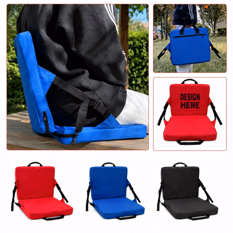 Portable Stadium Seat With Backrest