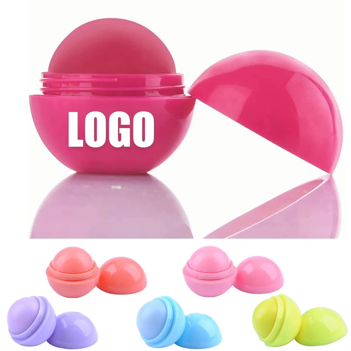 Ball Shape Lip Balm 1