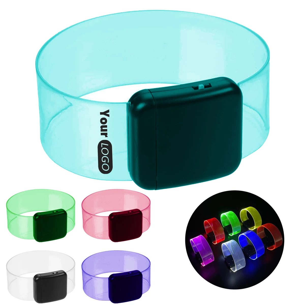 Abs Vibrant Led Magnetic Bracelet For Stylish Events 1