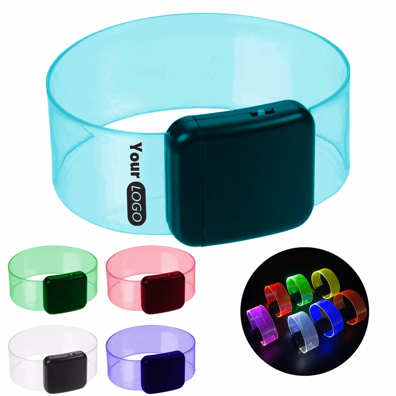 Abs Vibrant Led Magnetic Bracelet For Stylish Events