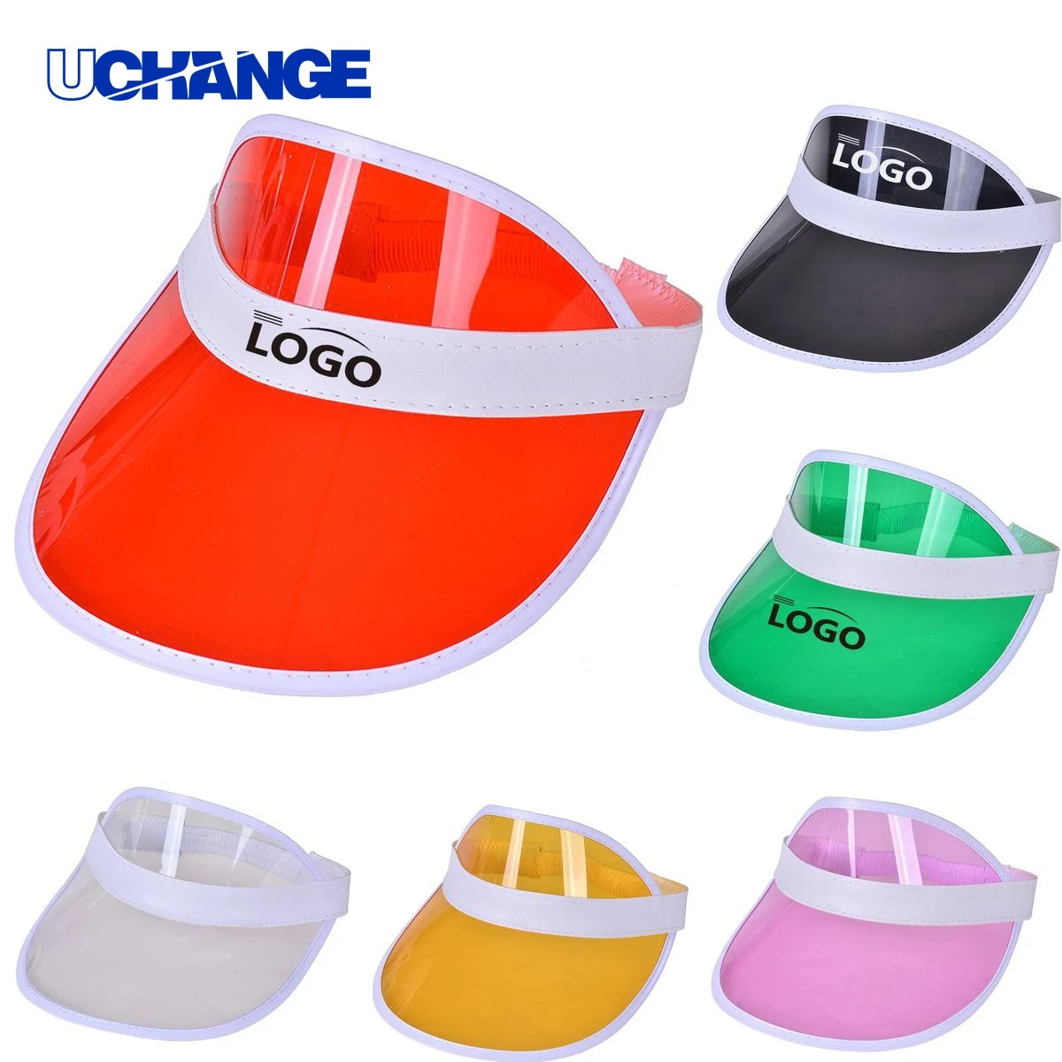 PVC Sun Visor Hat 1