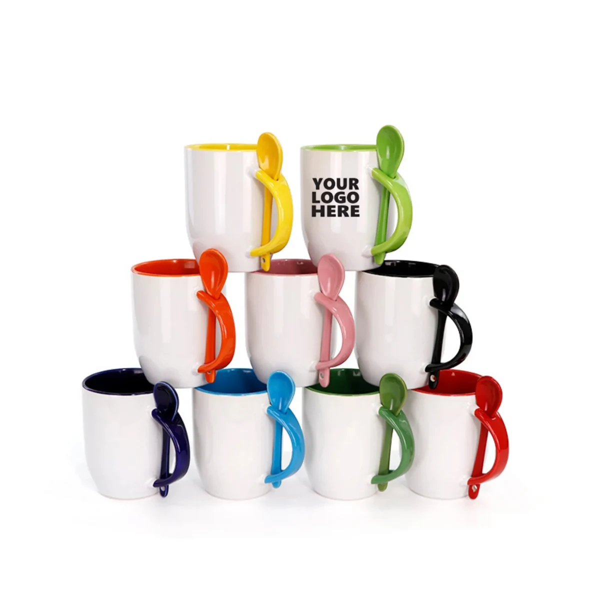 Coffee Mug With Spoon 1